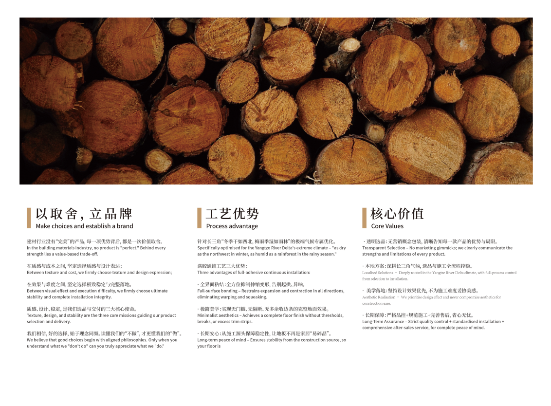 品牌理念与核心价值展示